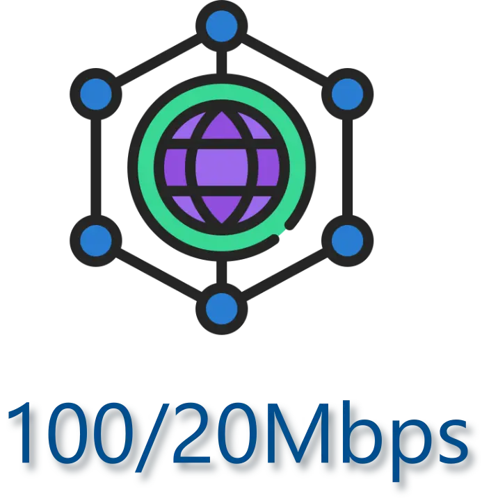 INTERNET BUSINESS - 100/20MBPS