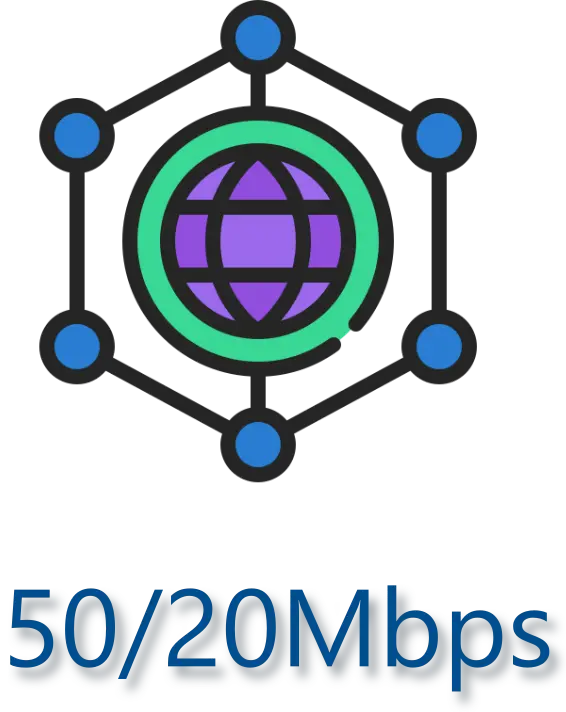 [INTERNET BUSINESS - 50/20MBPS] INTERNET BUSINESS - 50/20MBPS